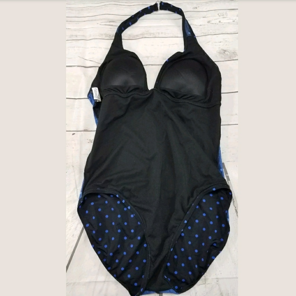 Speedo Swimsuit One Piece Size 16 - Picture 4 of 8